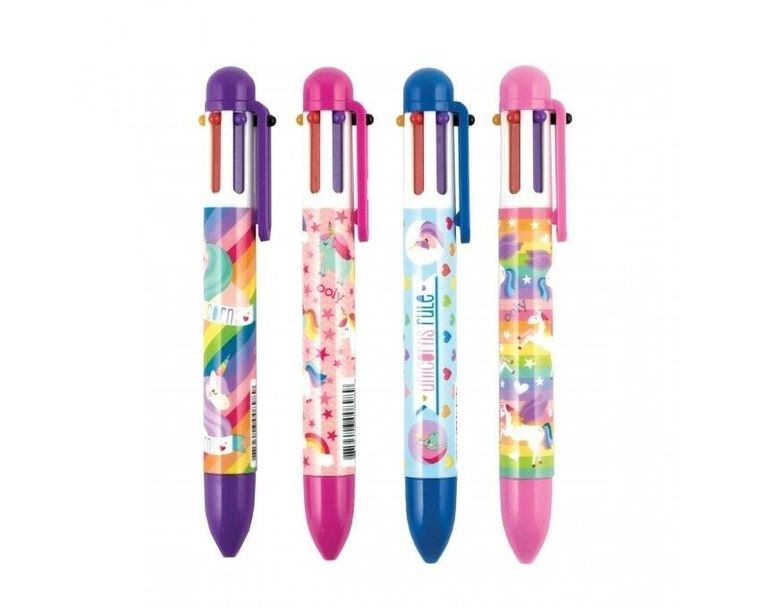 Ooly, długopis mechaniczny 6w1, jednorożce, 1 szt.