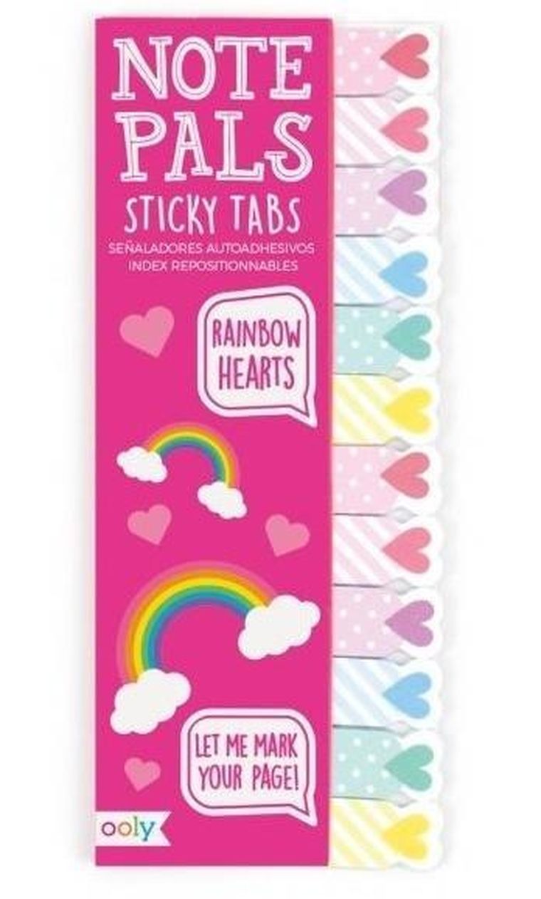 Ooly, Karteczki samoprzylepne, Tęczowe Serduszka