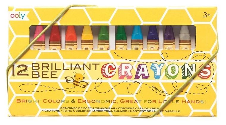 Ooly, kredki woskowe, 12 kolorów
