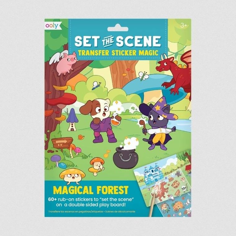 Ooly, Magiczny Las, obrazek z naklejek