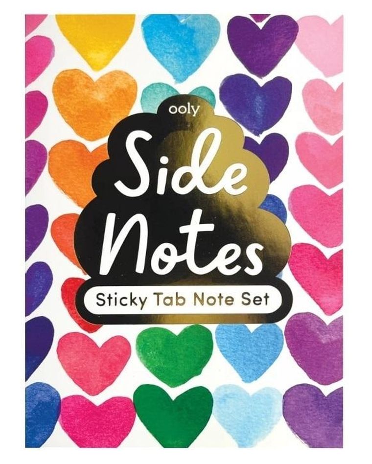 Ooly, notatnik z karteczkami, Tęczowe Serca