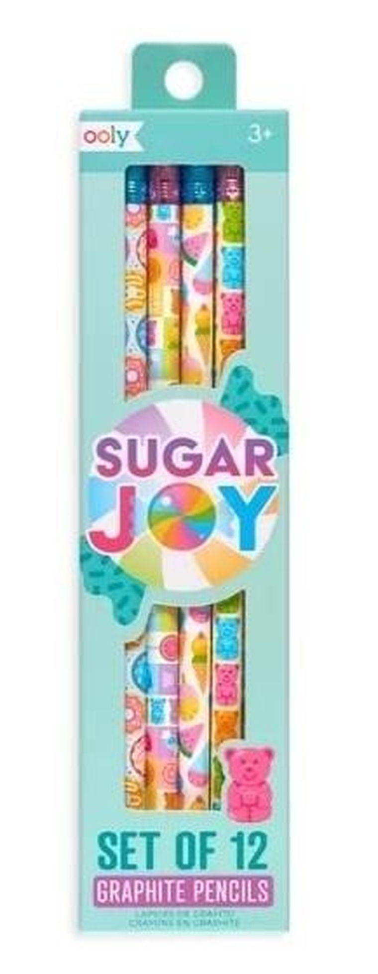 Ooly, ołówki, cukierki, 12 szt.