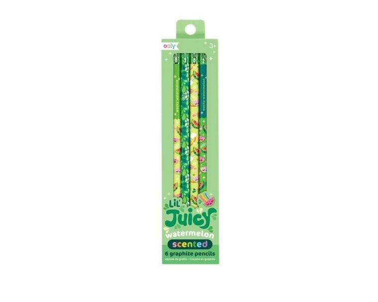 Ooly, ołówki pachnące, arbuz, 6 szt.