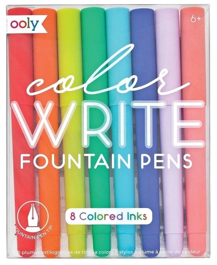 Ooly, pióra wieczne, Color Write, 8 kolorów