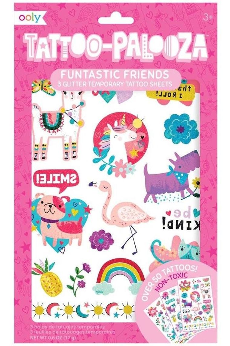 Ooly, Tattoo Palooza, tatuaże zmywalne, przyjaciele