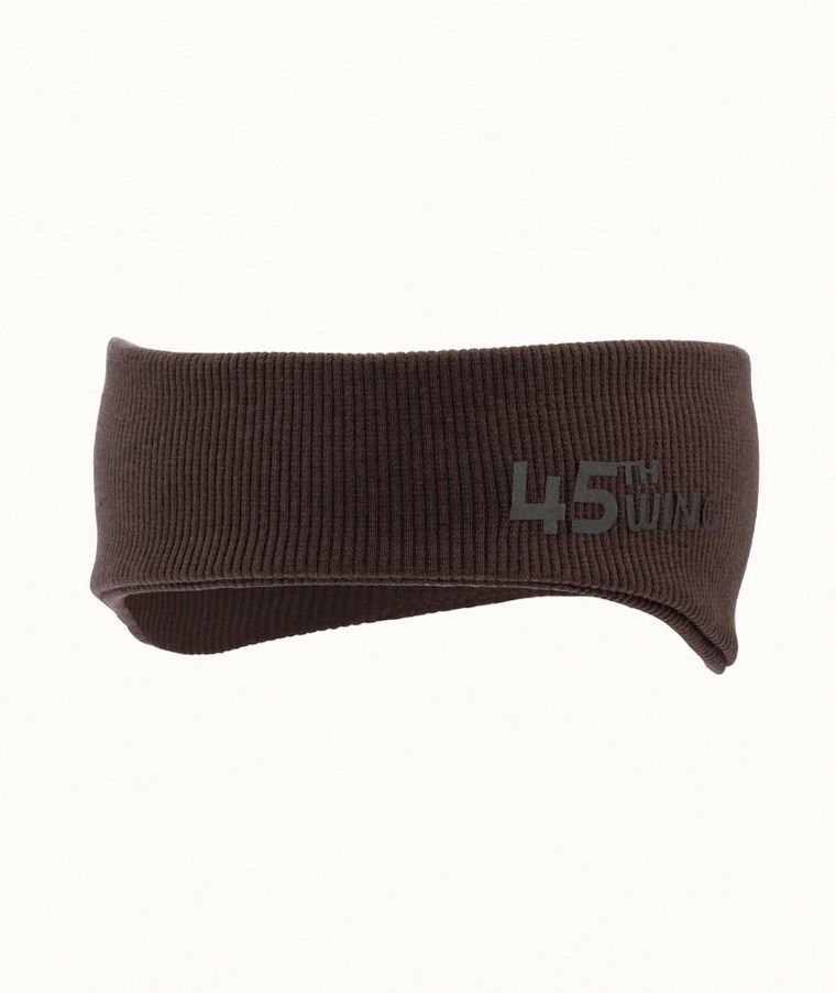 Opaska chłopięca, prążkowana, brązowa, Iltom