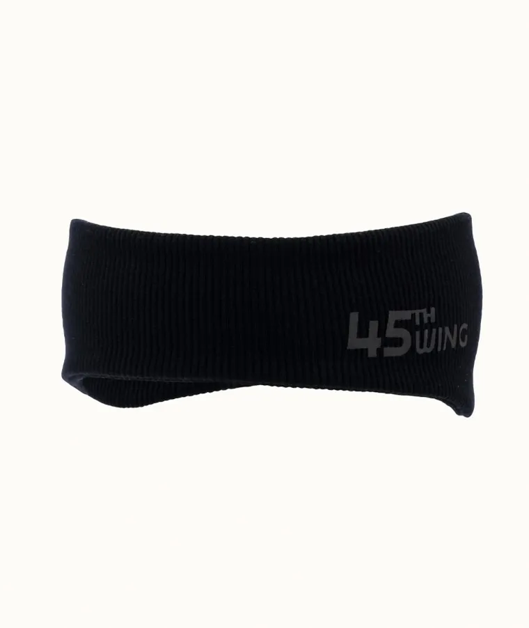 Opaska chłopięca, prążkowana, czarna, Iltom