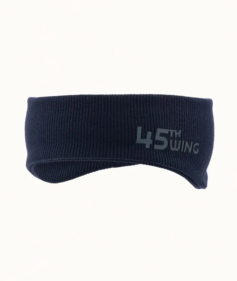 Opaska chłopięca, prążkowana, granatowa, Iltom