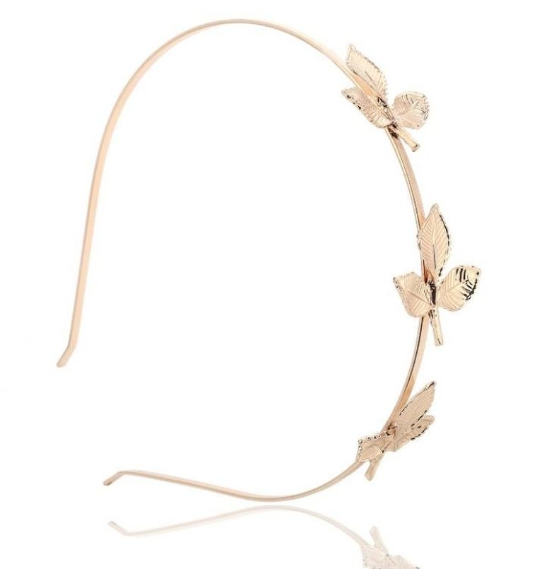 Opaska do włosów, listki