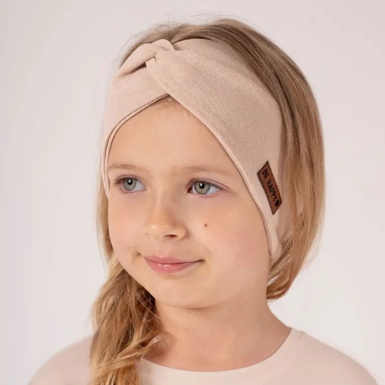 Opaska dziewczęca, beżowa, Nicol