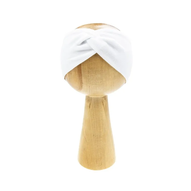 Opaska dziewczęca, biała, Nicol