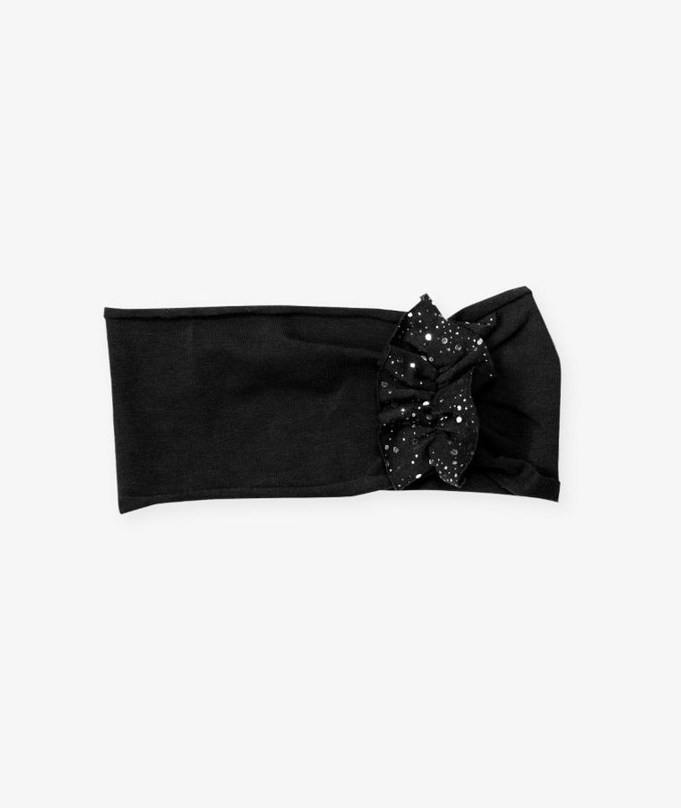 Opaska dziewczęca, czarna, Iltom