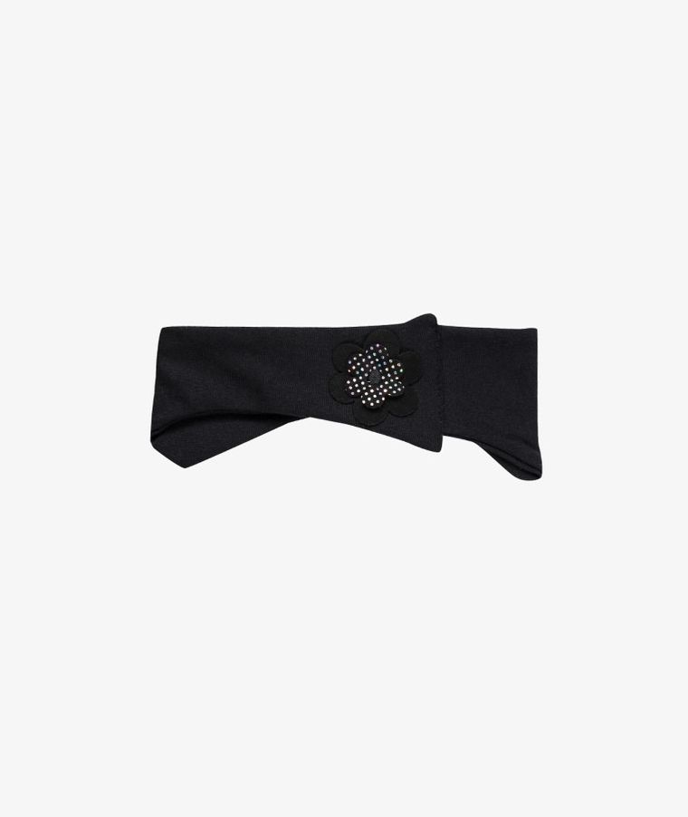 Opaska dziewczęca, czarna, Iltom