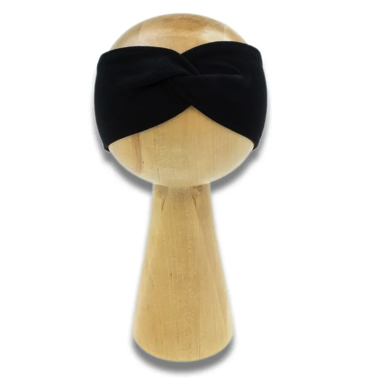 Opaska dziewczęca, czarna, Nicol