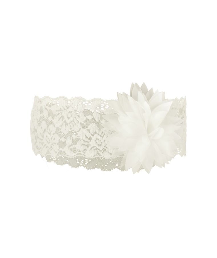 Opaska dziewczęca, ecru, Iltom