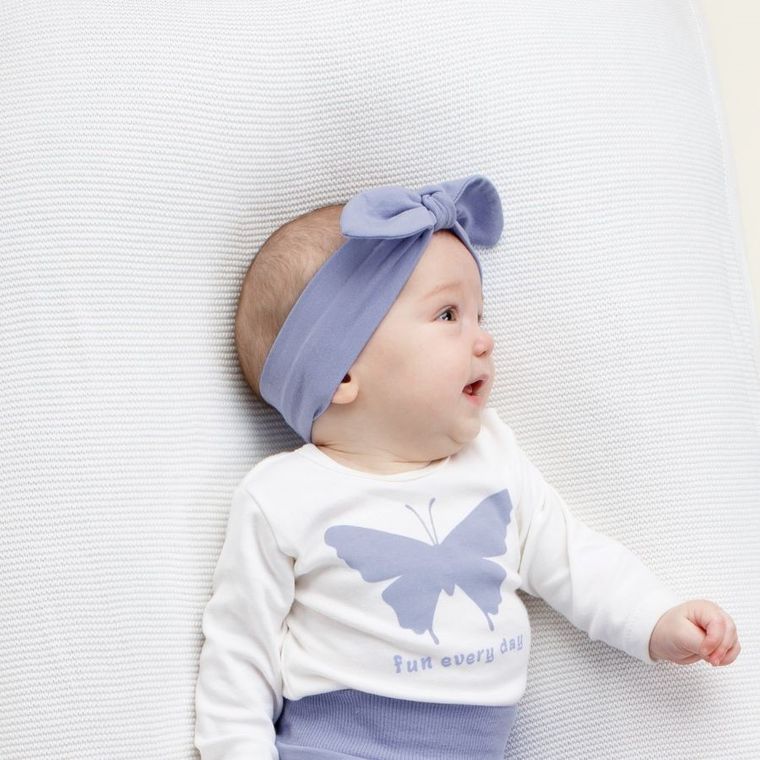 Opaska dziewczęca, fioletowa, Pinokio