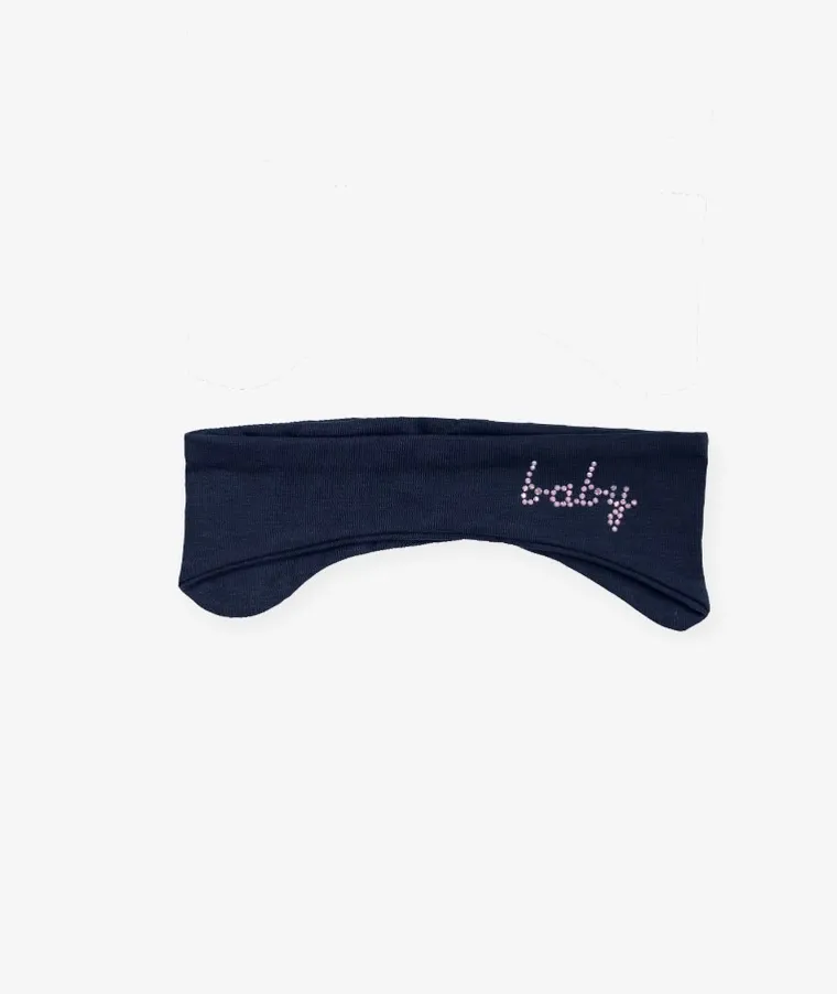 Opaska dziewczęca, granatowa, Iltom