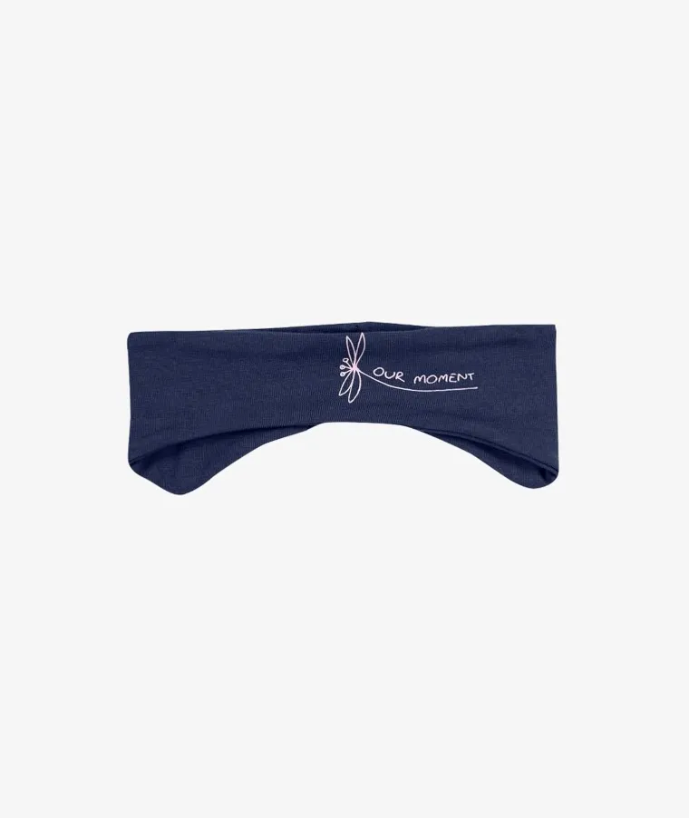 Opaska dziewczęca, granatowa, Iltom
