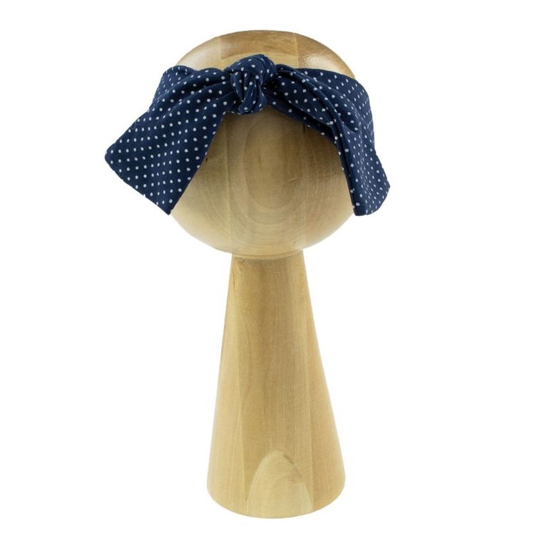 Opaska dziewczęca, granatowa, Nicol