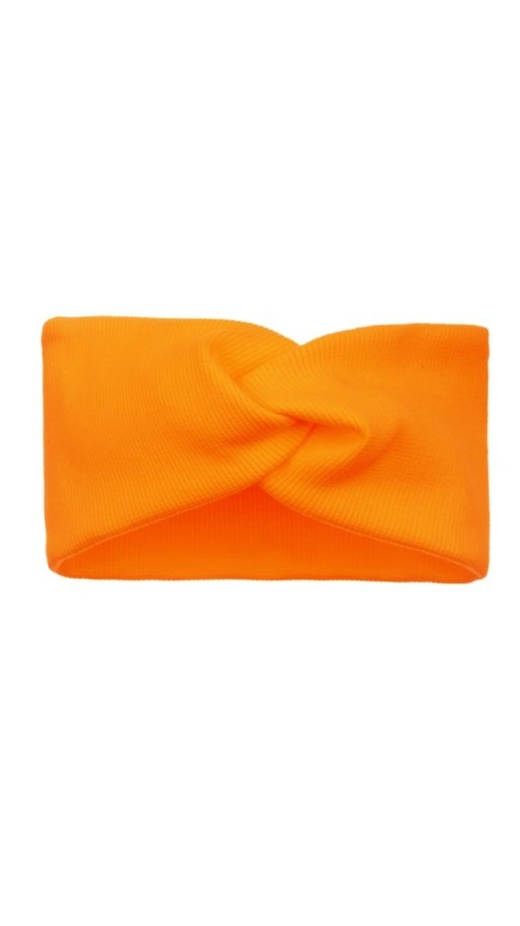 Opaska dziewczęca, pomarańczowa, Ambra