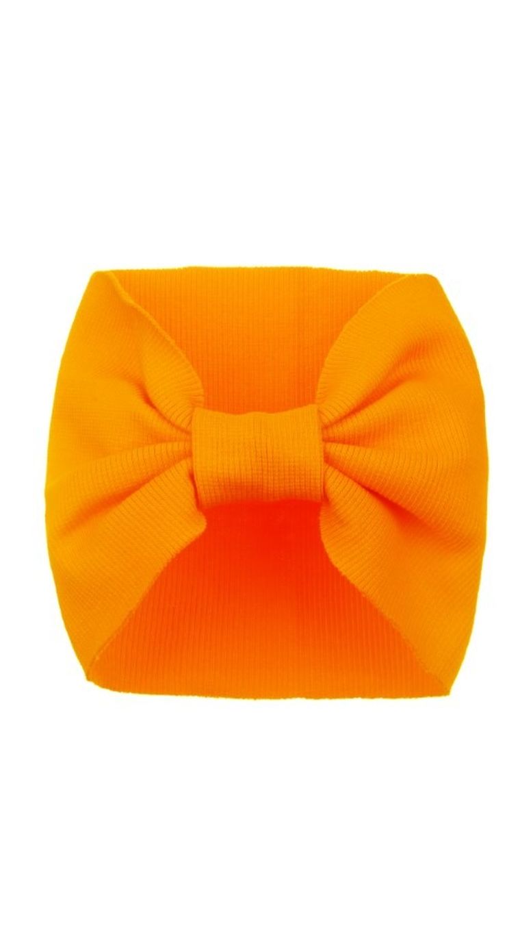 Opaska dziewczęca, pomarańczowa, Ambra