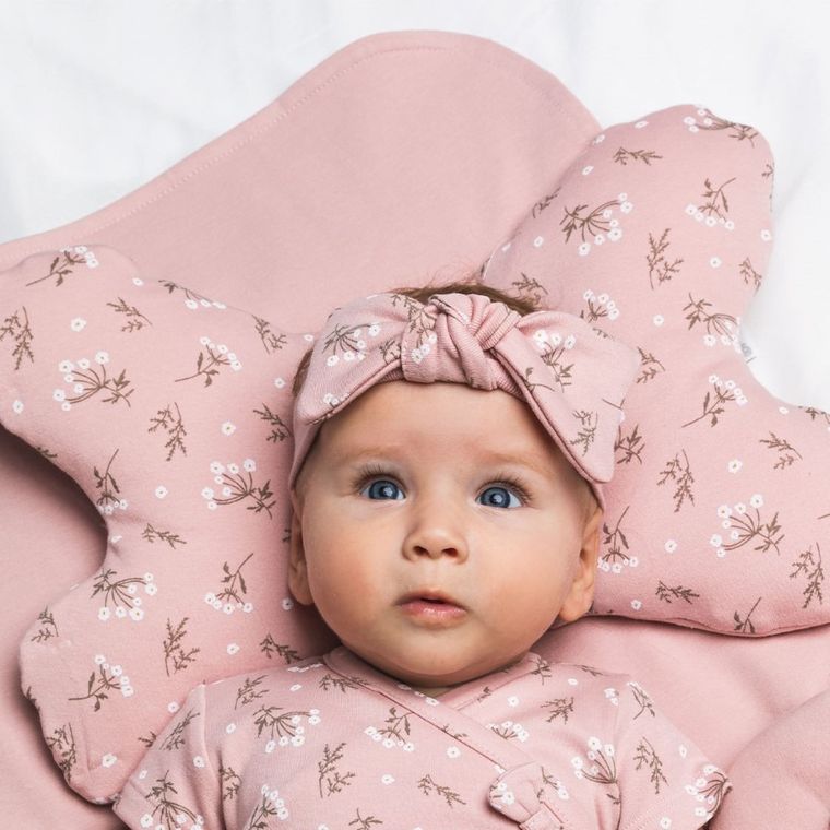 Opaska dziewczęca, różowa, Nicol