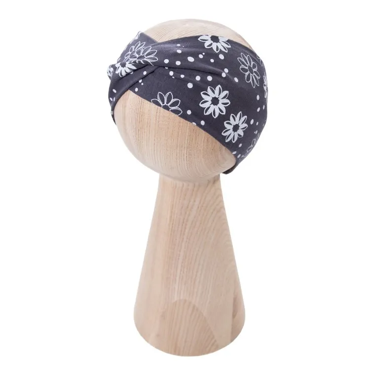 Opaska dziewczęca, szara, Eevi