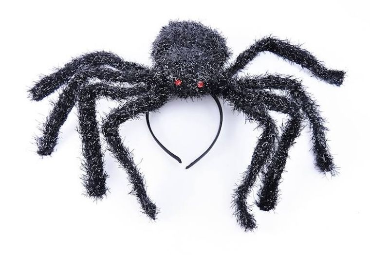 Opaska, Halloween, Pająk Gigant, 45 cm