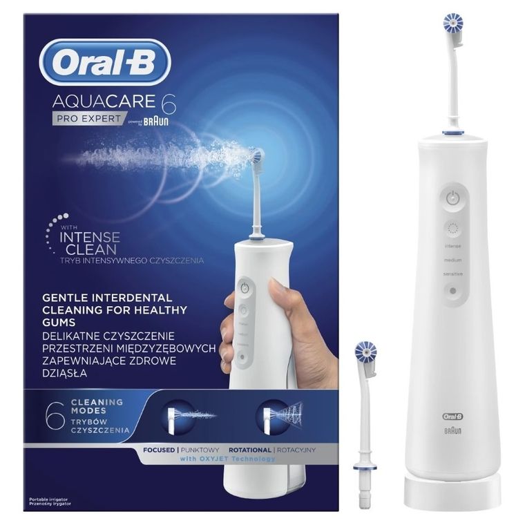 Oral-B, Aquacare Pro Expert 6 OxyJet, irygator