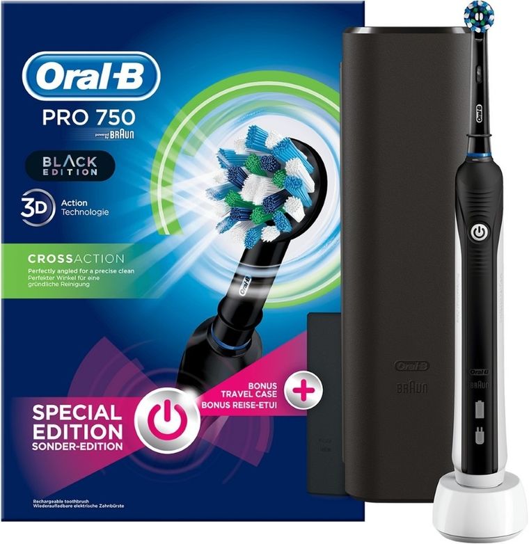 Oral-B, Cross Action Pro 750, szczoteczka elektryczna do zębów