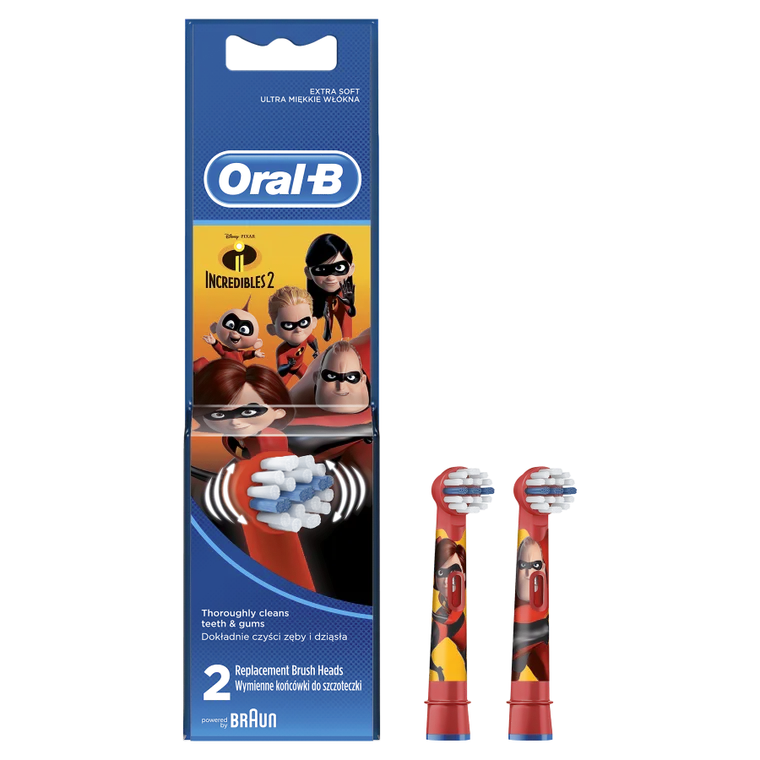 Oral-B, Iniemamocni 2, końcówki do szczoteczki, 2 szt.