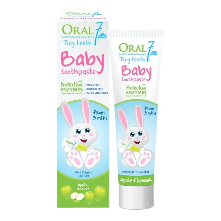 Oral7, Tiny-Teeth, żel na ząbkowanie, 48 ml + szczoteczka