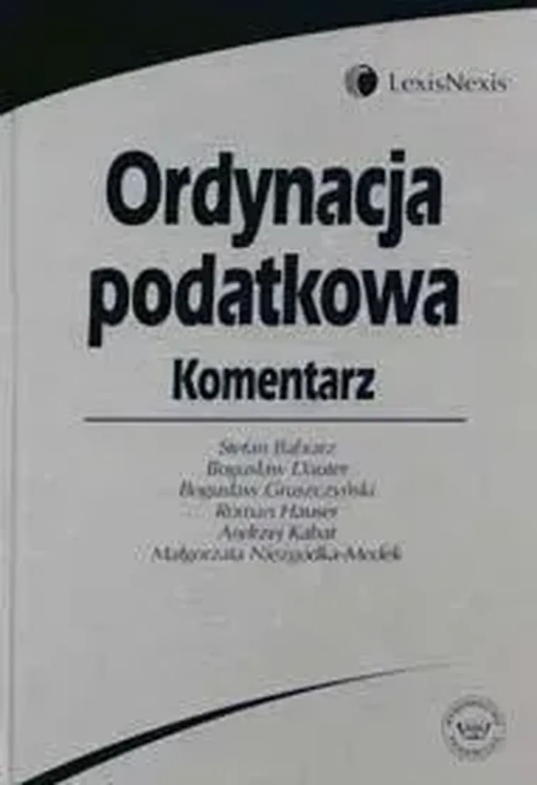 Ordynacja podatkowa. Komentarz