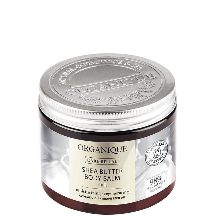 Organique, Care Ritual, balsam do ciała z masłem shea, Milk, 200 ml
