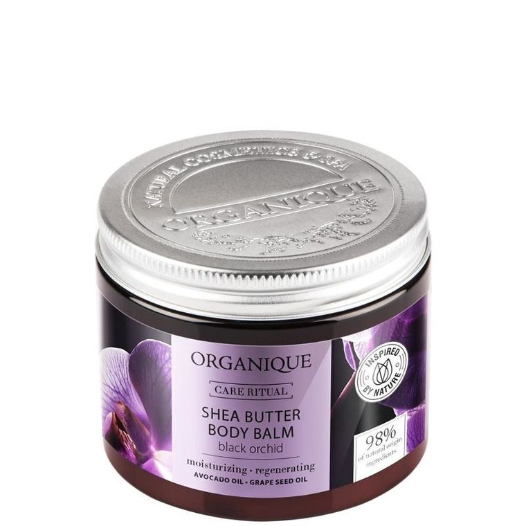 Organique, Care Ritual, Black Orchid, balsam do ciała z masłem shea, 200 ml