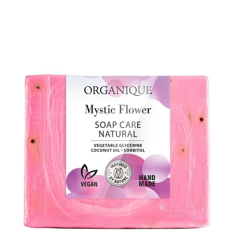 Organique, mydło naturalnie pielęgnujące, mystic flower, 100g