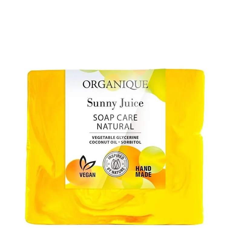 Organique, mydło naturalnie pielęgnujące, sunny juice, 100g