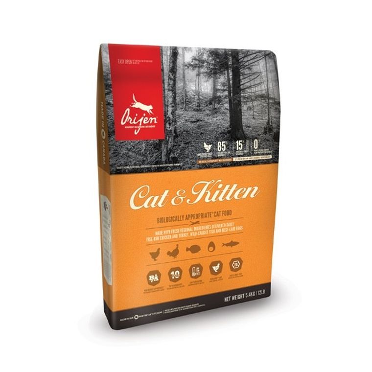 Orijen Cat & Kitten, karma sucha dla kotów i kociąt, 340 g
