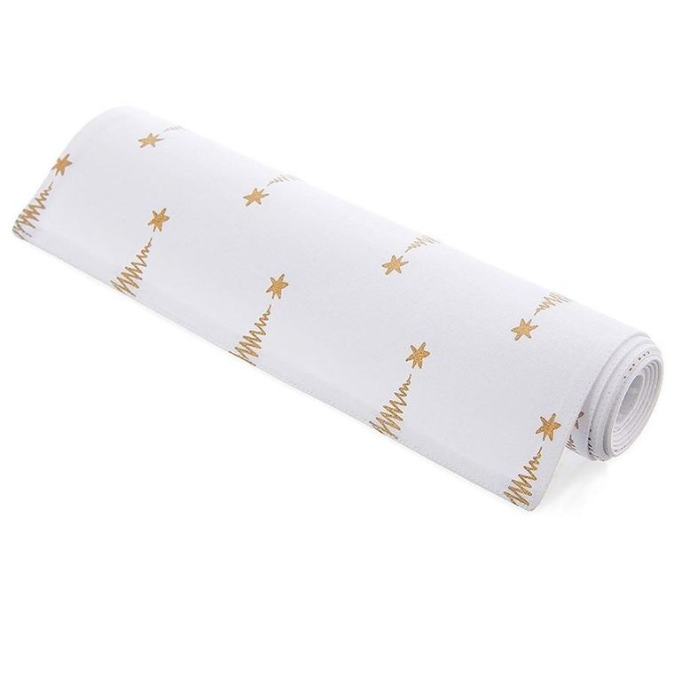 Orion, bieżnik na stół bawełniany, choinka, 130-32 cm