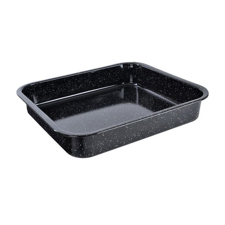 Orion, blacha, brytfanna emaliowana, 35,5-24-5 cm