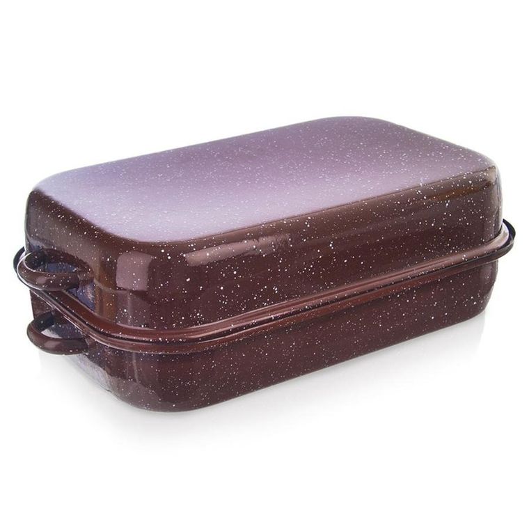 Orion, brytfanna z pokrywką, emaliowana, 1.5 l