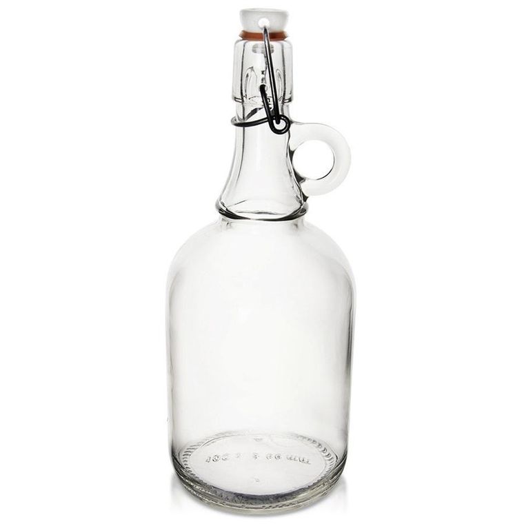 Orion, butelka z klipsem szklana, 1l