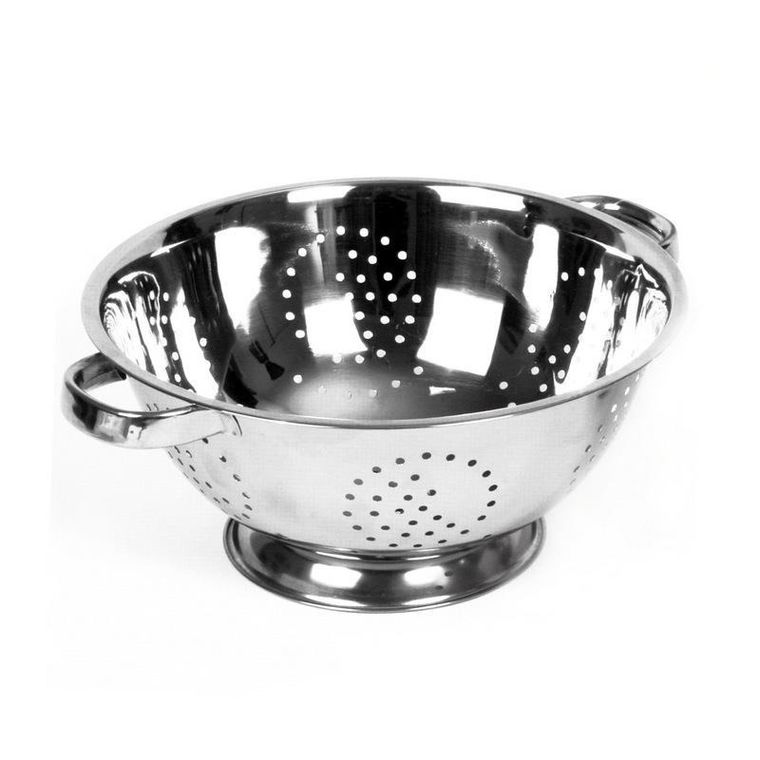 Orion, cedzak stalowy, durszlak, 24 cm