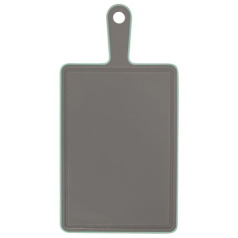 Orion deska kuchenna, szara, plastikowa z rączką, 36,5-19 cm