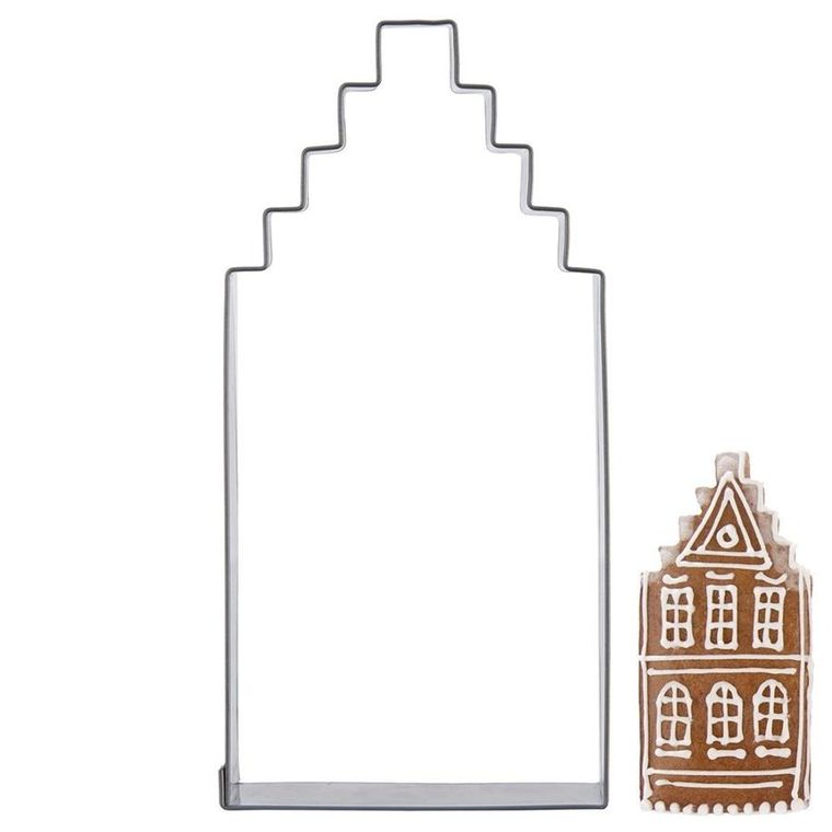 Orion, domek, wykrawacz do ciastek, stalowy, 12 cm