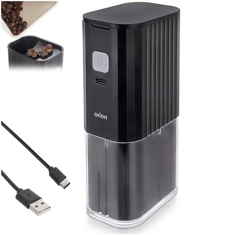 Orion, elektryczny młynek do kawy, bezprzewodowy, 16 cm