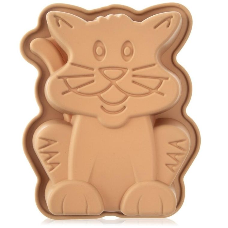 Orion, forma do pieczenia, silikonowa, kot, 20-16-4,5 cm