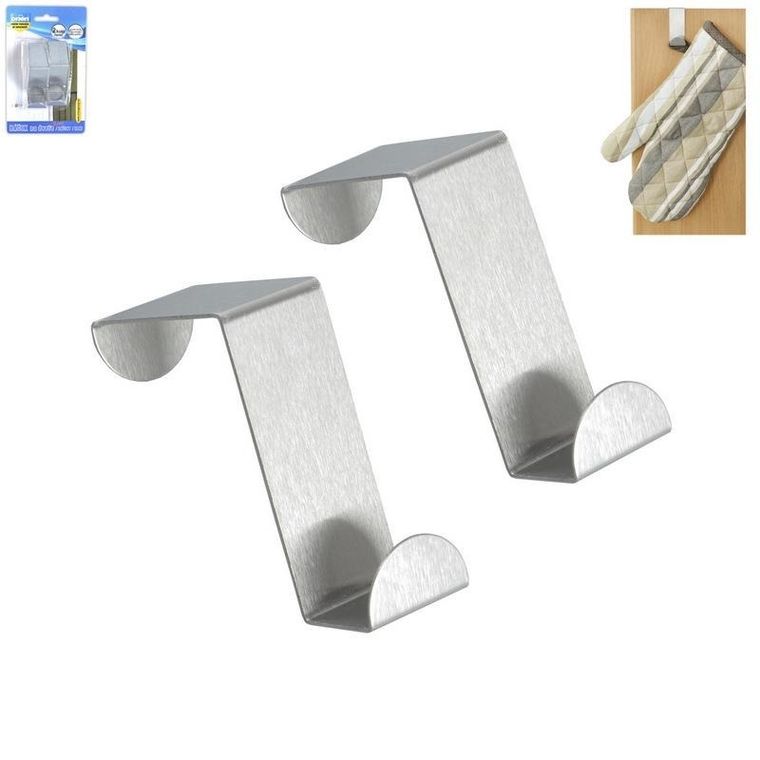 Orion, haczyk na drzwi stalowy 2 szt.