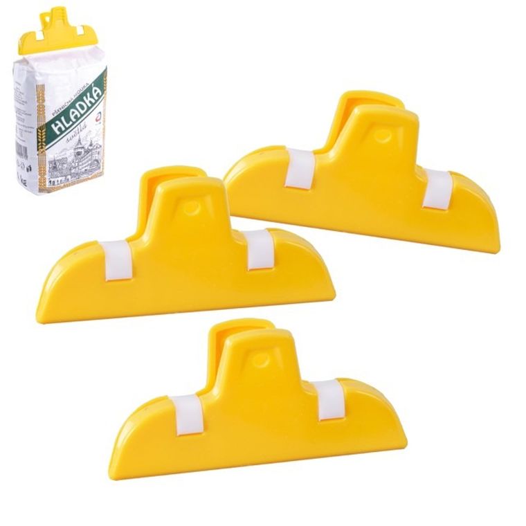 Orion, klipsy do zamykania opakowań, 7 cm, 3 szt.