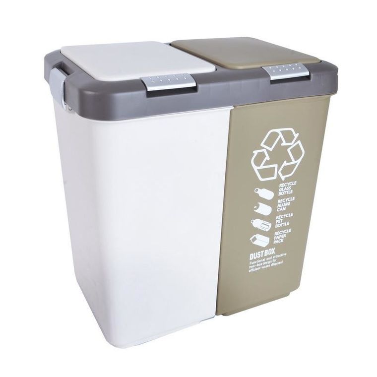 Orion, kosz na odpady, duo do segregacji 2-10l